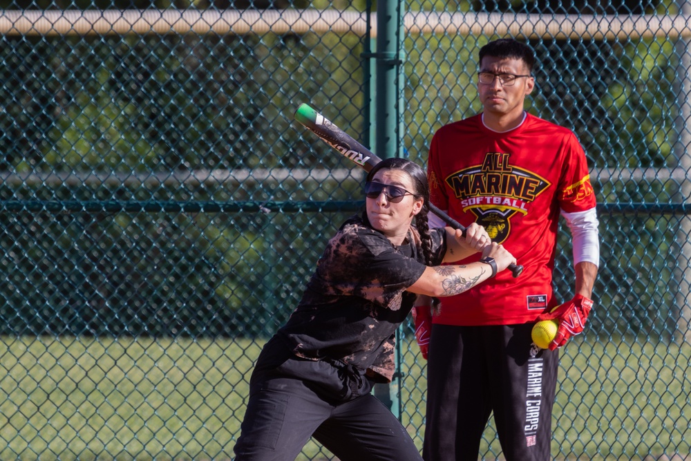 MCAS Beaufort hosts All-Marine Softball tryouts