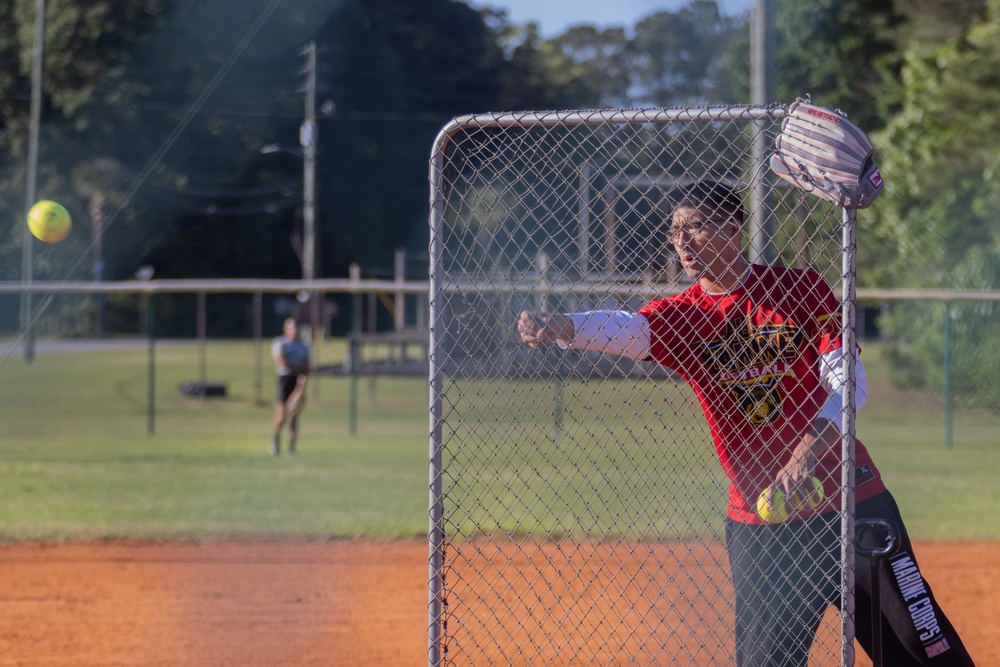 MCAS Beaufort hosts All-Marine Softball tryouts