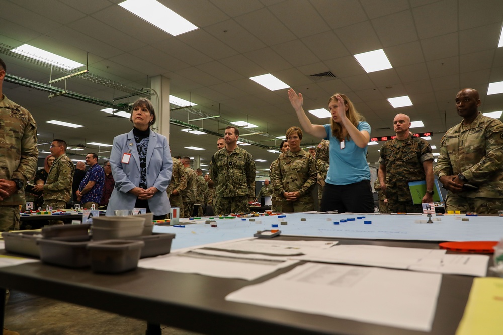 Second in 2023 Series Unified Pacific Wargame, Theater-Level Sustainment focus, Pacific Joint Allied Sustainment System