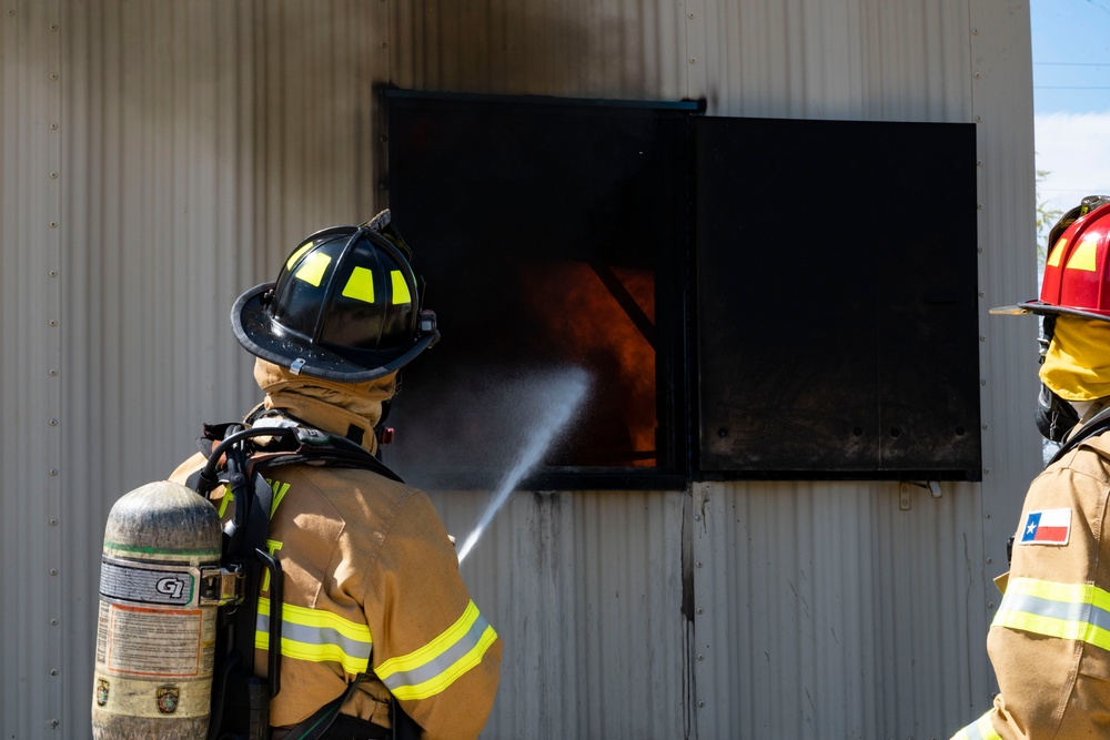 Dyess, Texas firefighters train on ultra-high pressure systems