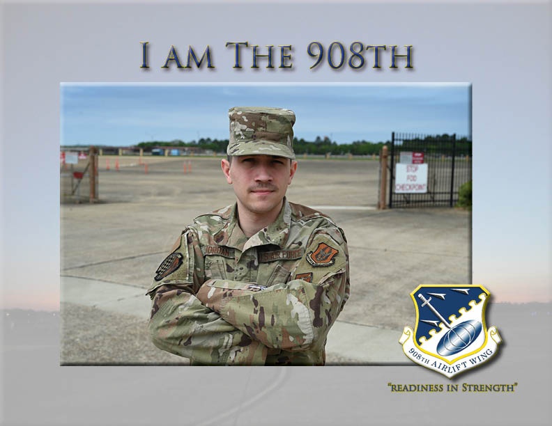 I am The 908th: Senior Airman Timothy Jordan