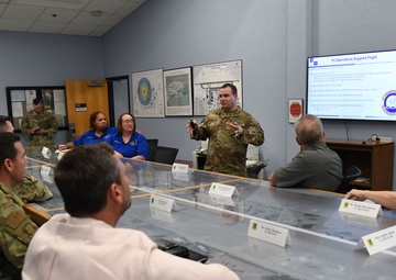 81st TRW commander visits Wing Staff Agencies