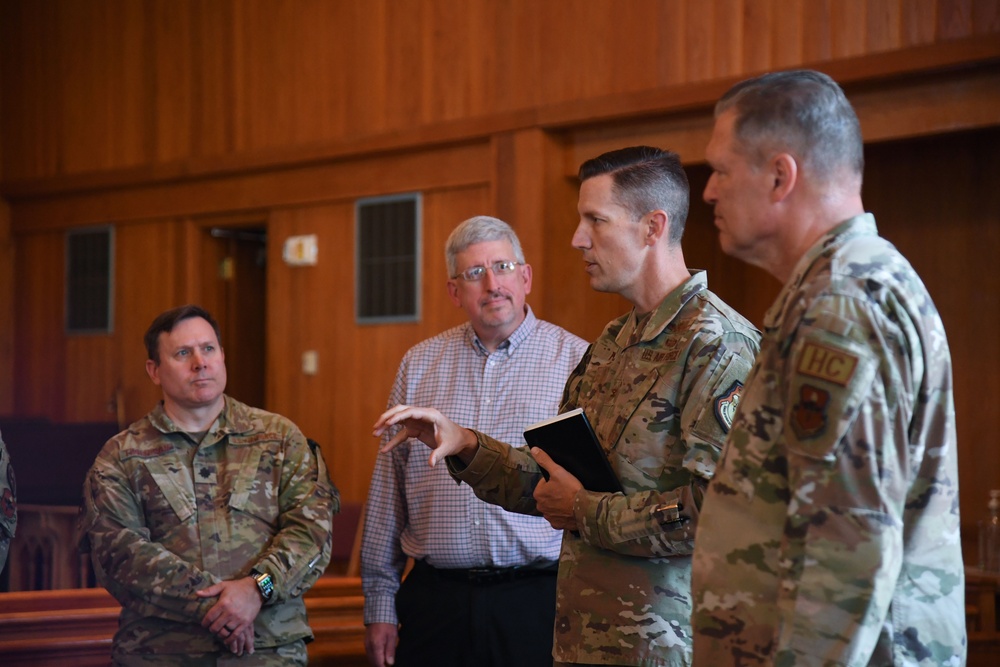 81st TRW commander visits Wing Staff Agencies