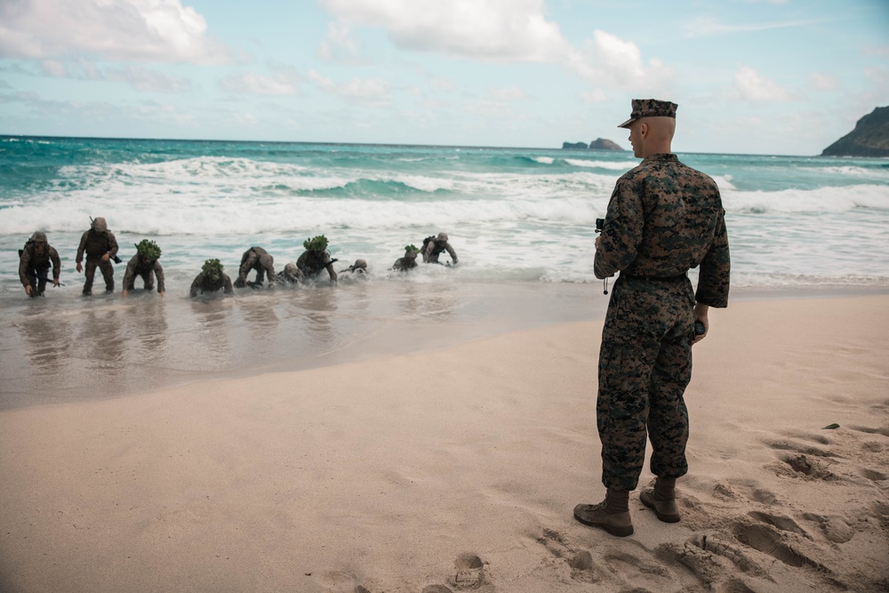 MCAS Corporals Course 2-23 Beach Assault