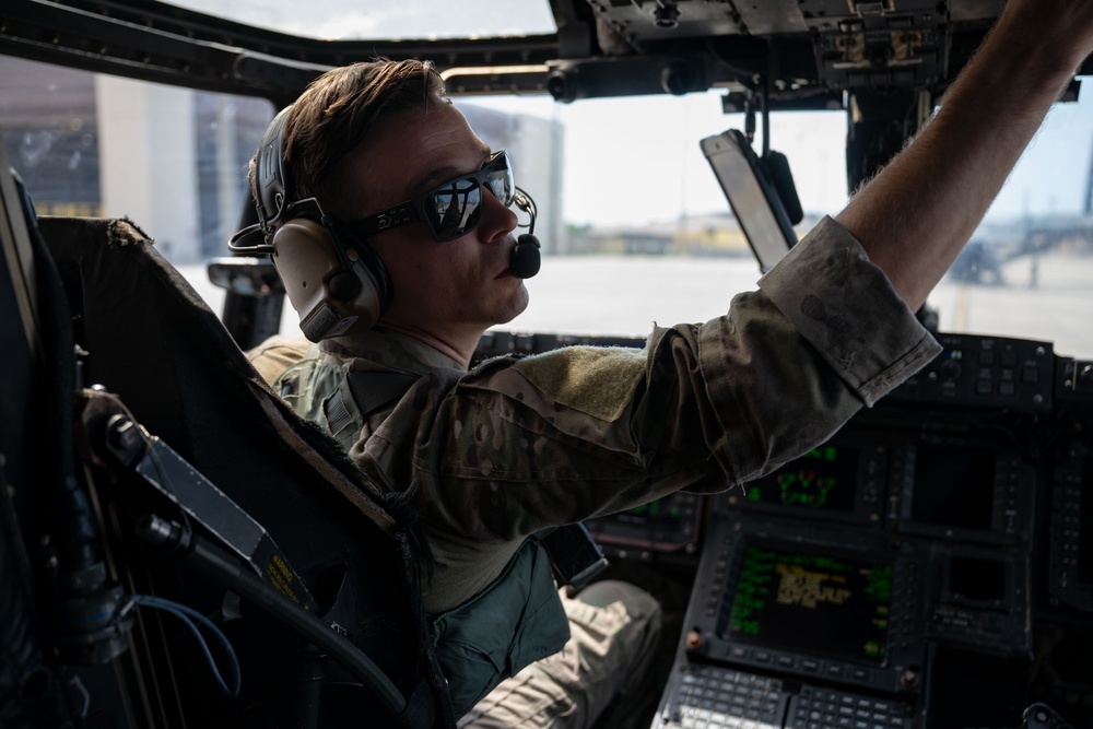 8th SOS Conducts Training Flight on CV-22 Osprey