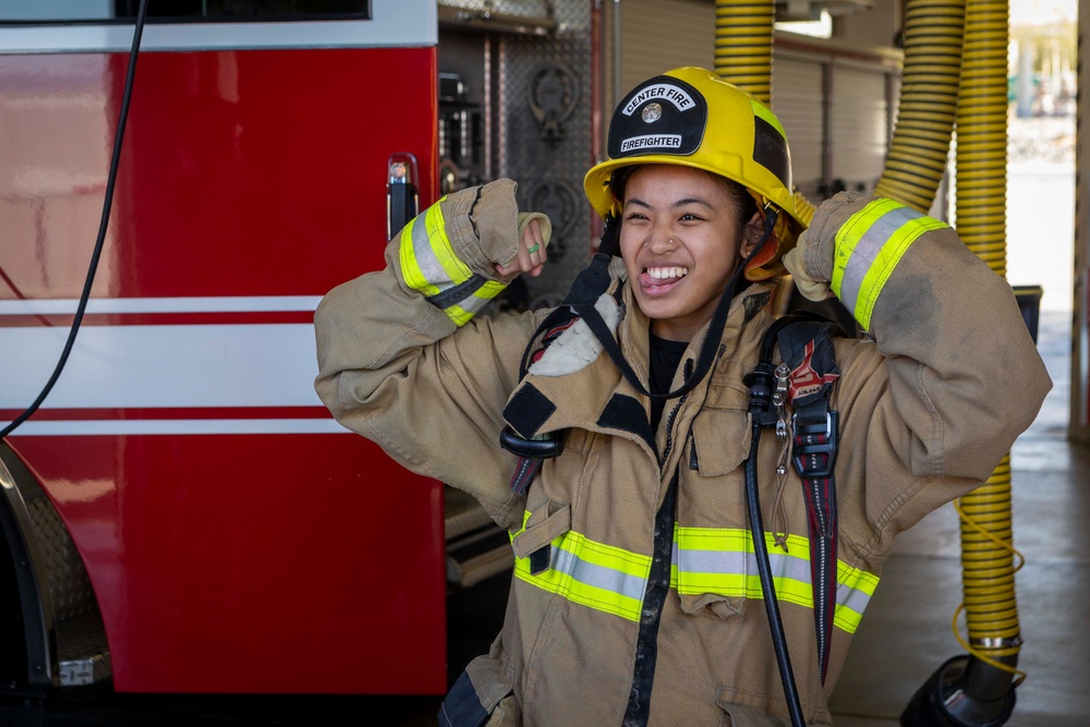 Students from Morongo Unified School District visit the Combat Center for job shadowing Event