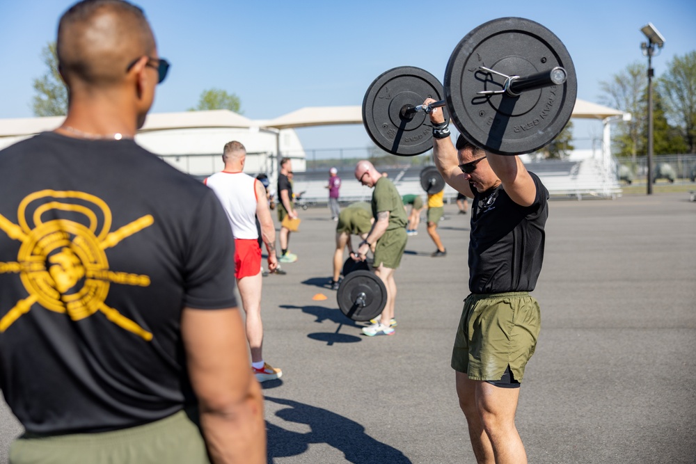 TECOM Fittest Instructor Competition Displacement