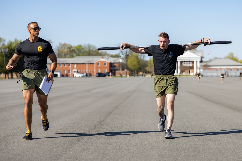 TECOM Fittest Instructor Competition Displacement