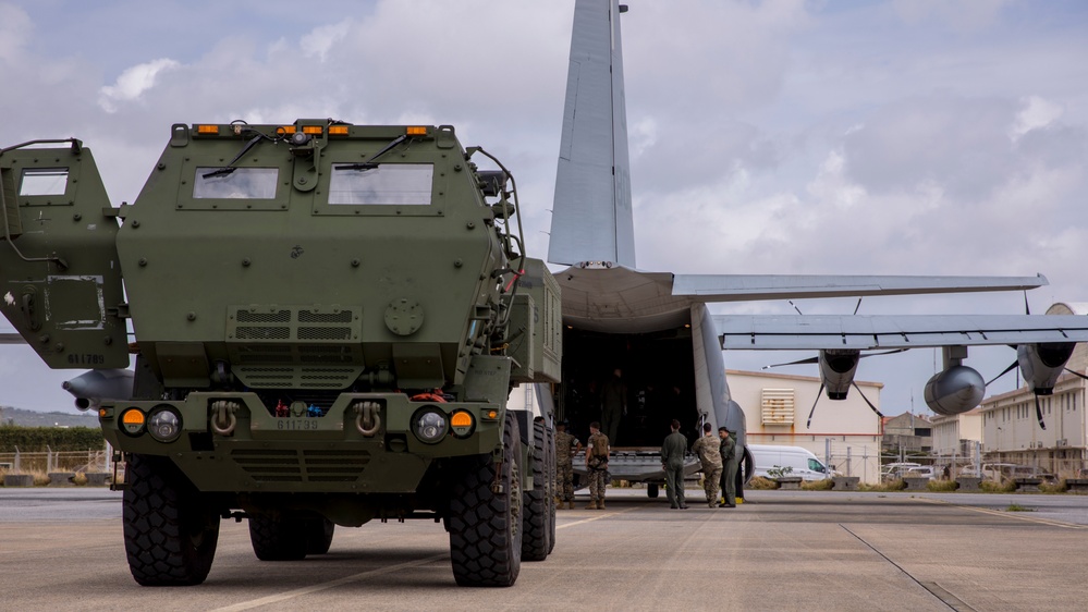 Headline: Always on the Move; VMGR-152 Trains with HIMARS!