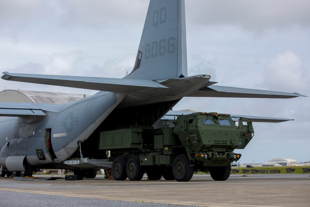 Headline: Always on the Move; VMGR-152 Trains with HIMARS!