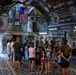 Cub Scouts tour a C-17