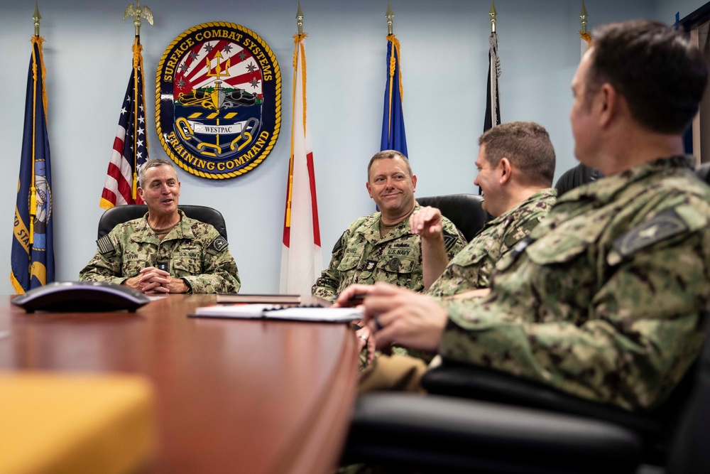 Commander, Naval Education and Training Command (NETC) visits Commander, Fleet Activities Yokosuka