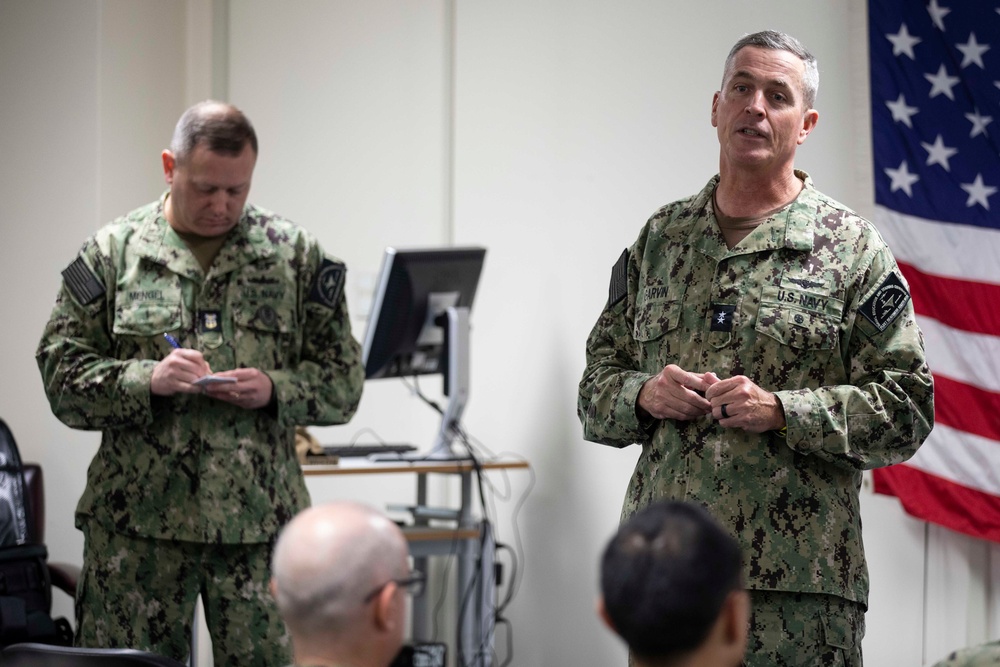 Commander, Naval Education and Training Command (NETC) visits Commander, Fleet Activities Yokosuka