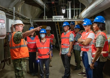 Hawaii State House Special Committee Visits Red Hill Bulk Fuel Storage Facility