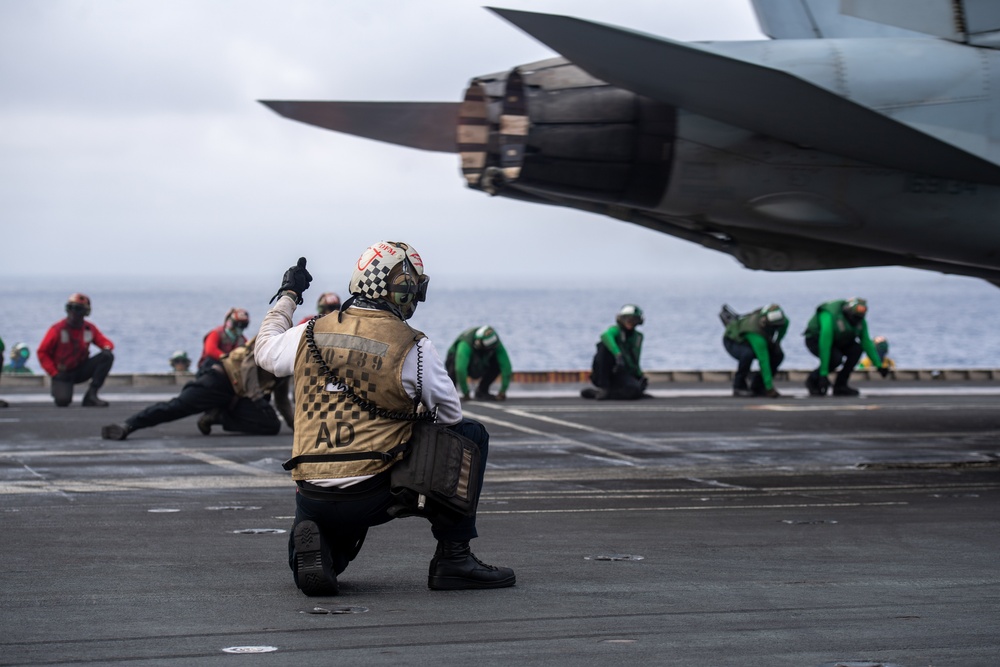 Nimitz Conducts Flight Operations