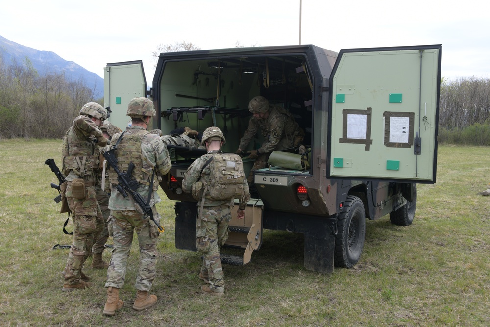 Medevac Training , Osoppo 12 April 2023