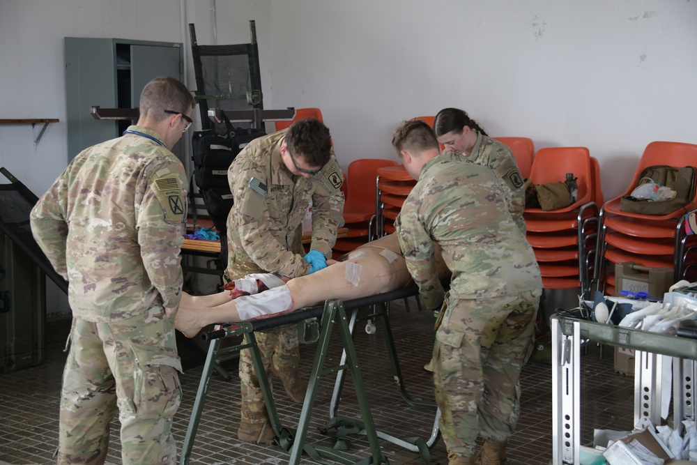 Medevac Training , Osoppo 12 April 2023