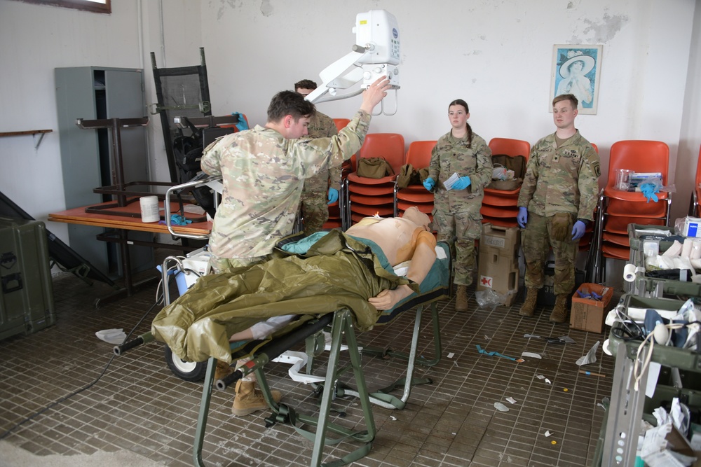 Medevac Training , Osoppo 12 April 2023