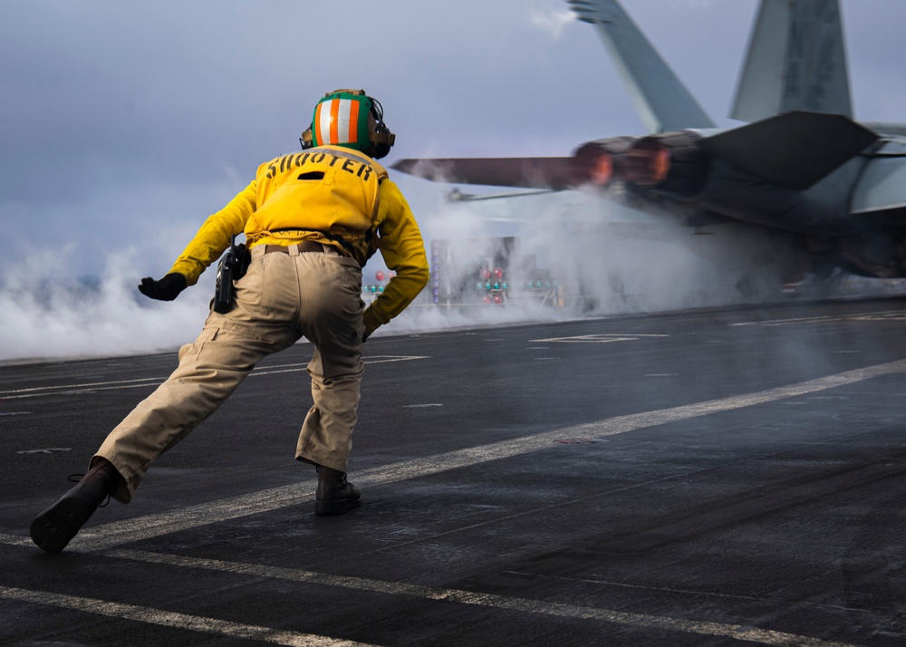 Nimitz Conducts Flight Ops