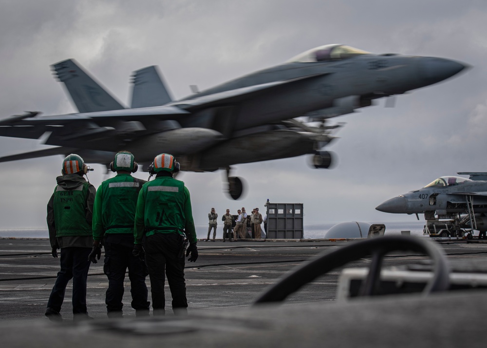 Nimitz Conducts Flight Ops