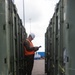 MRF-D Marines inventory cargo in Darwin