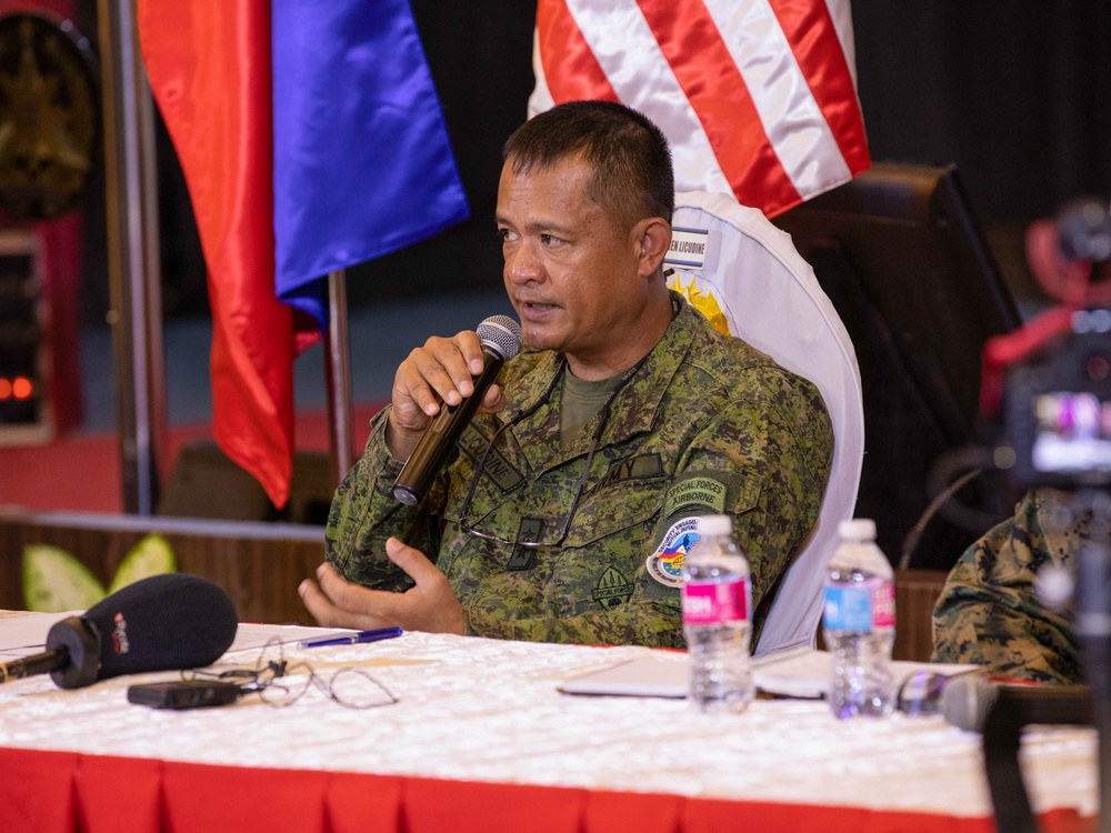 Press Conference AFP, US exercise Balikatan 23