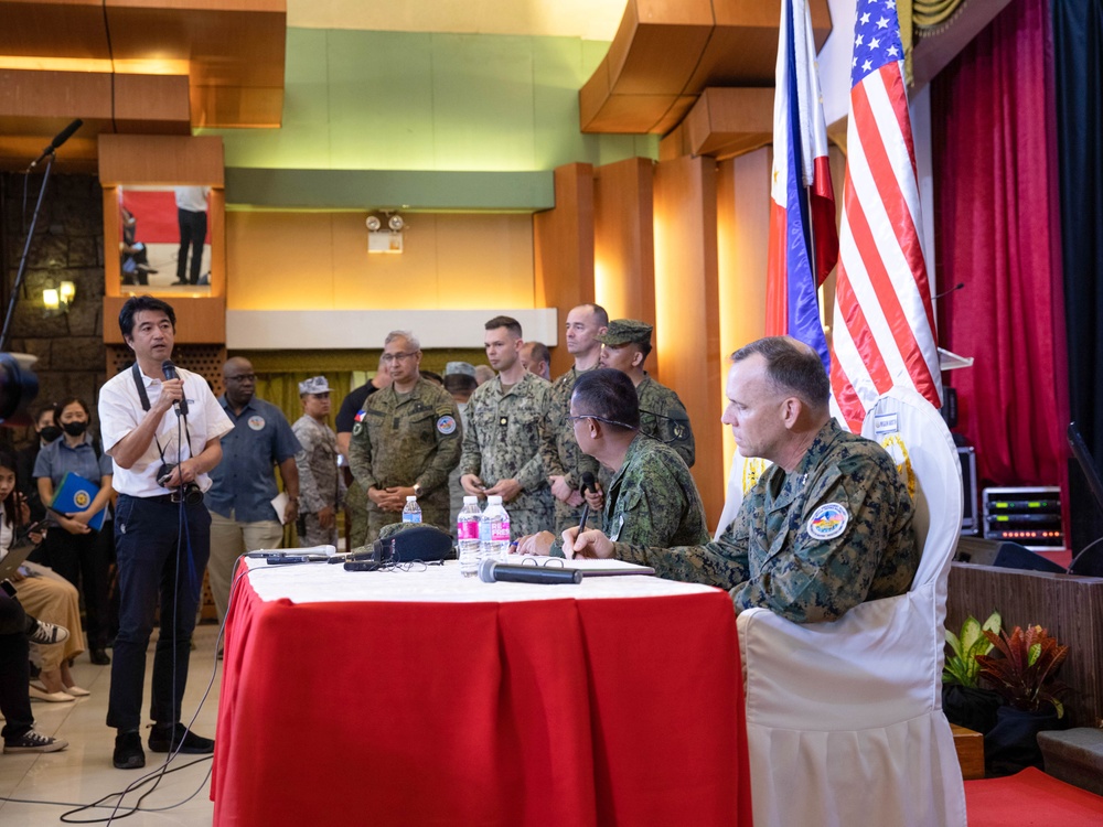 Press Conference AFP, US exercise Balikatan 23