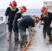 USS Princeton (CG 59) Sailors Participate in Damage Control Drill