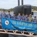 Commander, Fleet Submarine Force (JMSDF) tours USS Hampton in Yokosuka