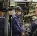 JS Yaeshio Sailors tour USS Hampton in Yokosuka