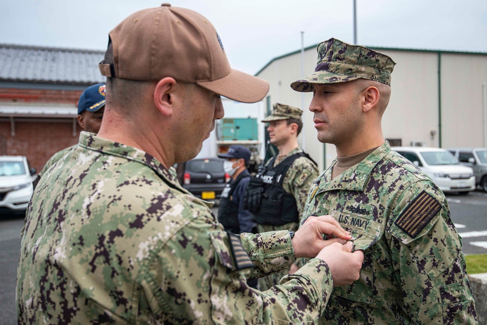 CFAS Sailors First to Earn NSF Senior Specialist Insignia