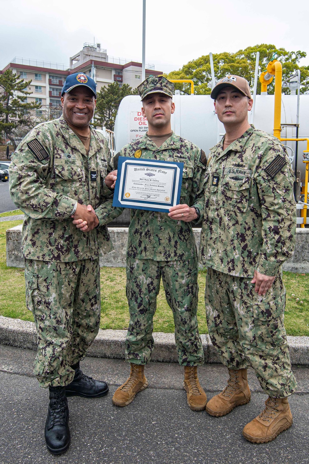 CFAS Sailors First to Earn NSF Senior Specialist Insignia
