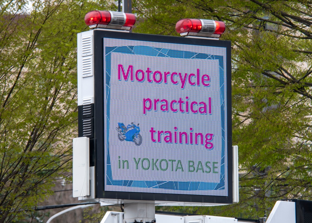 Yokota partners with Tokyo Police for motorcycle safety