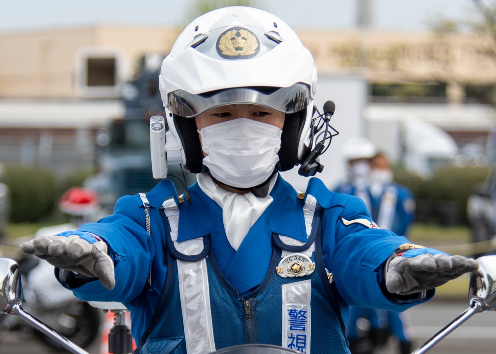 Yokota partners with Tokyo Police for motorcycle safety