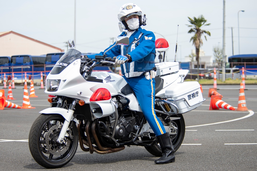 Yokota partners with Tokyo Police for motorcycle safety