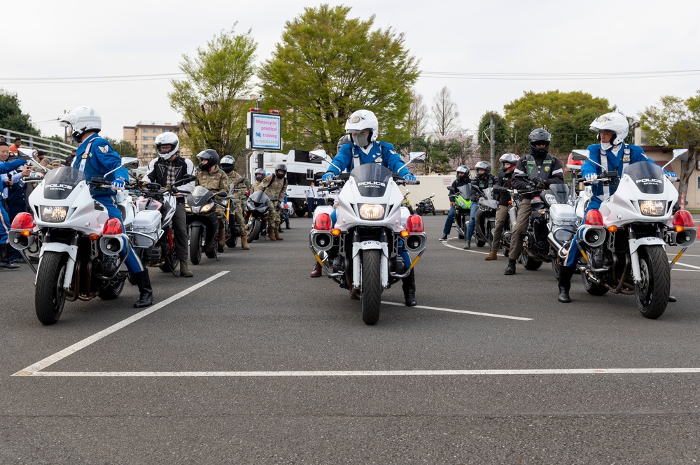 Yokota partners with Tokyo Police for motorcycle safety