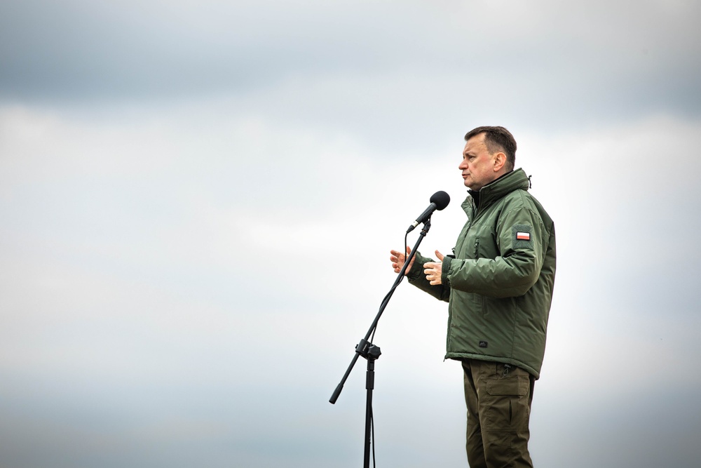 Live-Fire Demonstration for Polish Minister of Defense