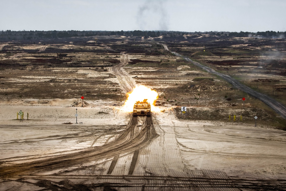 Live-Fire Demonstration for Polish Minister of Defense