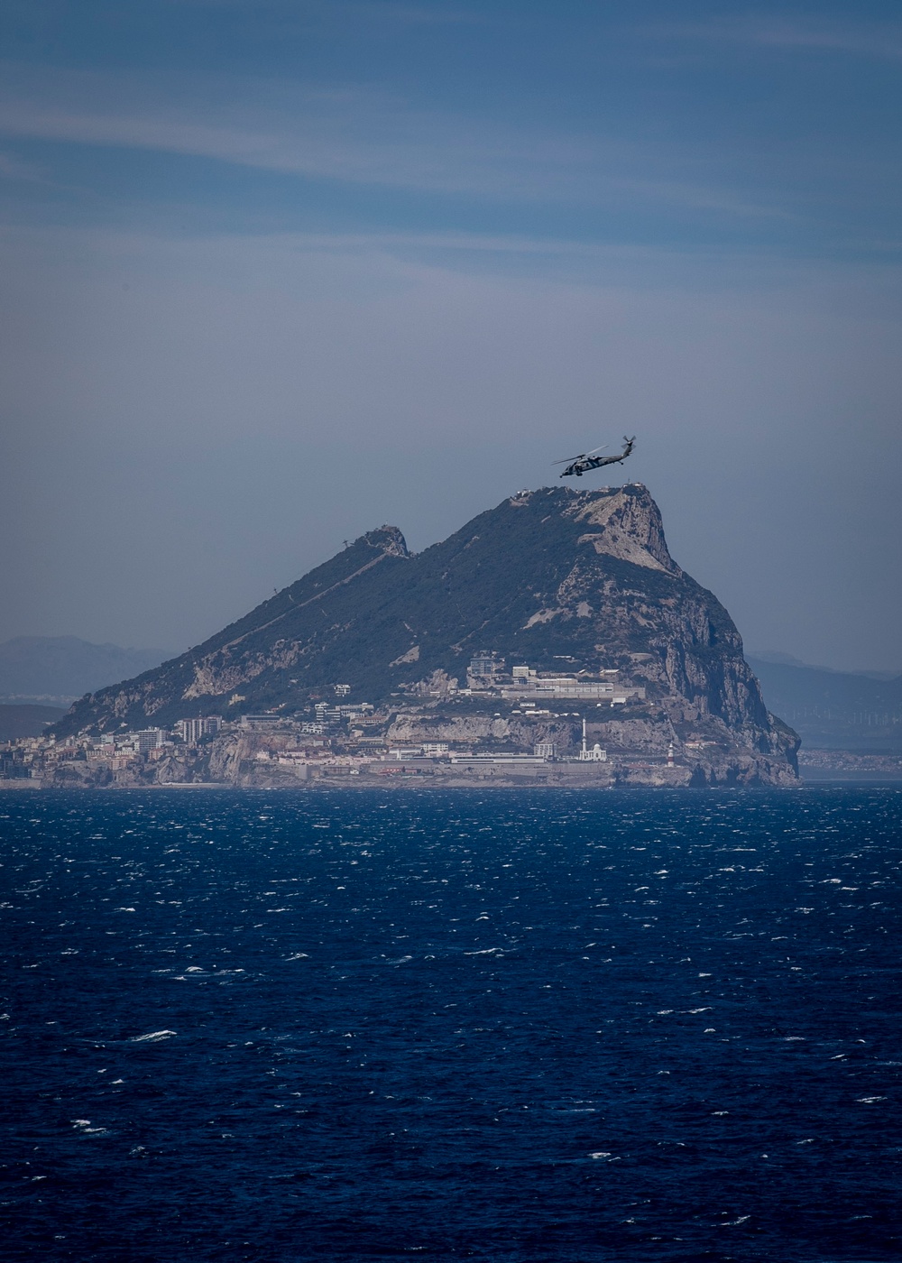 USS George H.W. Bush (CVN 77) Transits Strait of Gibraltar