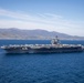 USS George H.W. Bush (CVN 77) Transits Strait of Gibraltar