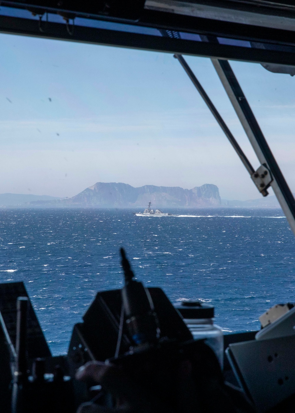 USS George H.W. Bush (CVN 77) Transits Strait of Gibraltar