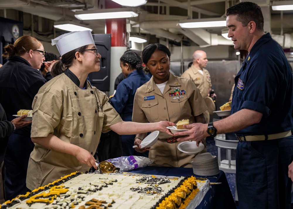 Daily Operations Aboard USS George H.W. Bush (CVN 77)