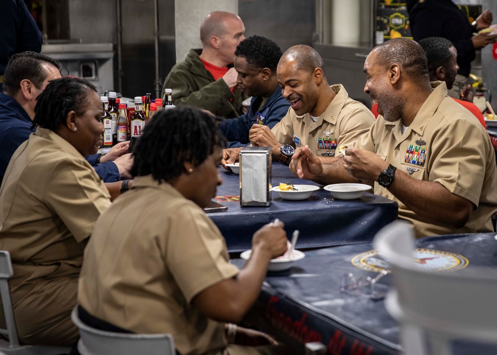 Daily Operations Aboard USS George H.W. Bush (CVN 77)