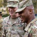IVY 6 Shares a laugh with the Sgt. Maj. of the Combat Aviation Brigade