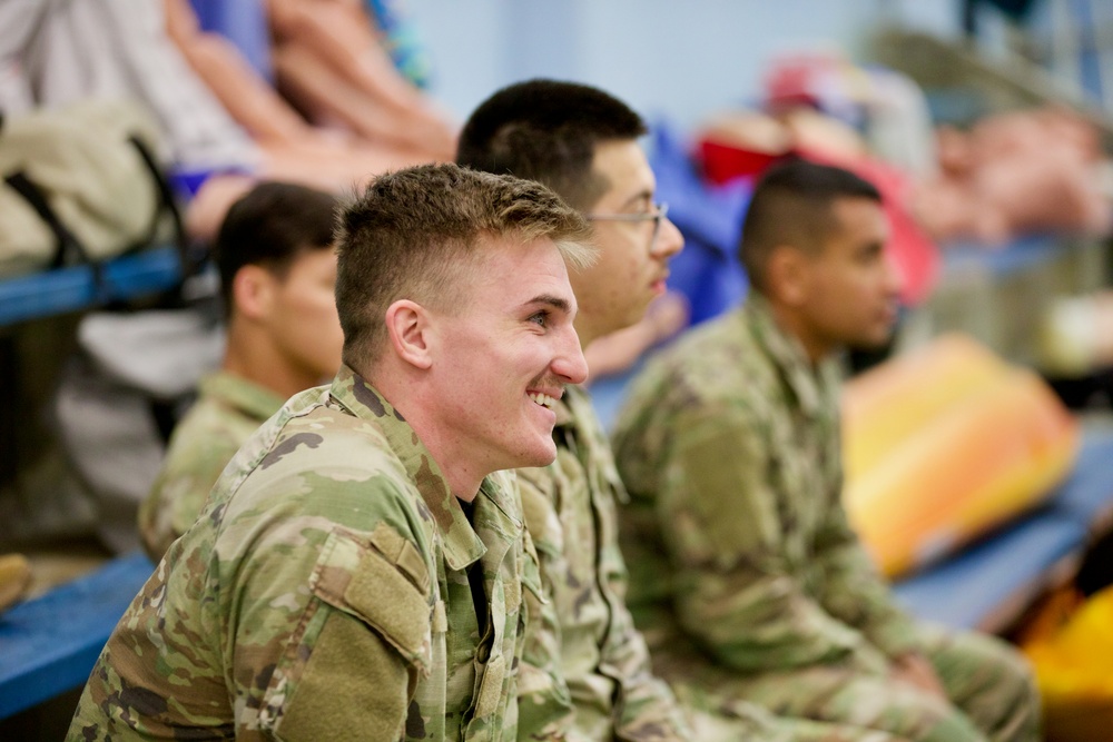 Soldier competes during Non-Commissioned Officer of the Year and Soldier of the Year Competition