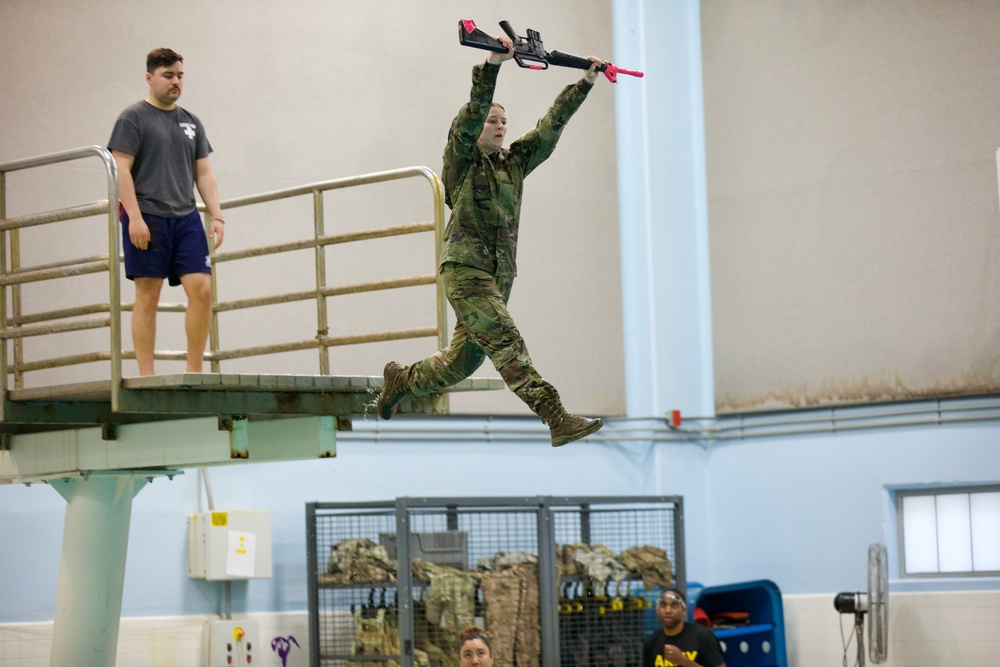 Soldiers compete during Non-Commissioned Officer of the Year and Soldier of the Year Competition