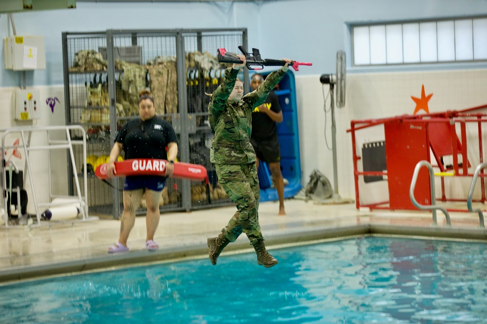 Soldiers compete during Non-Commissioned Officer of the Year and Soldier of the Year Competition