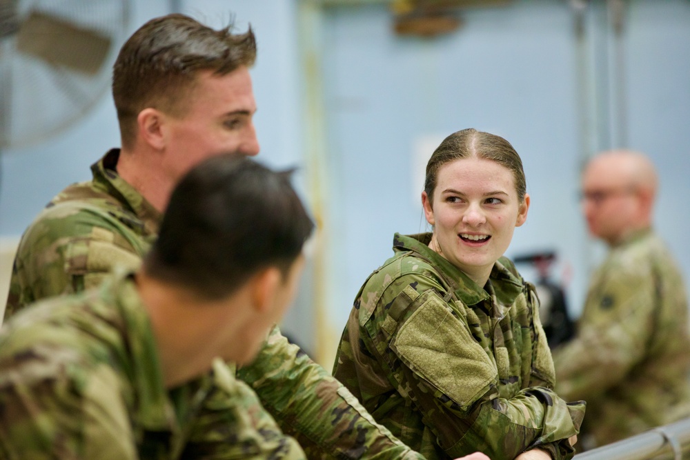 Soldiers compete during MIRC Non-Commissioned Officer of the Year and Soldier of the Year Competition