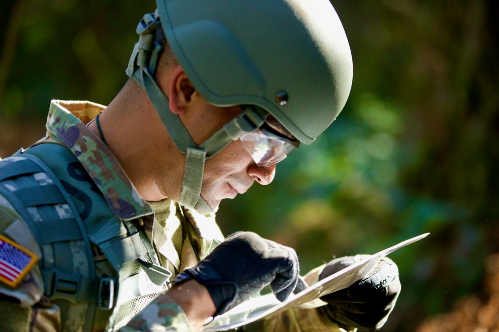 Soldiers compete during MIRC Non-Commissioned Officer of the Year and Soldier of the Year Competition