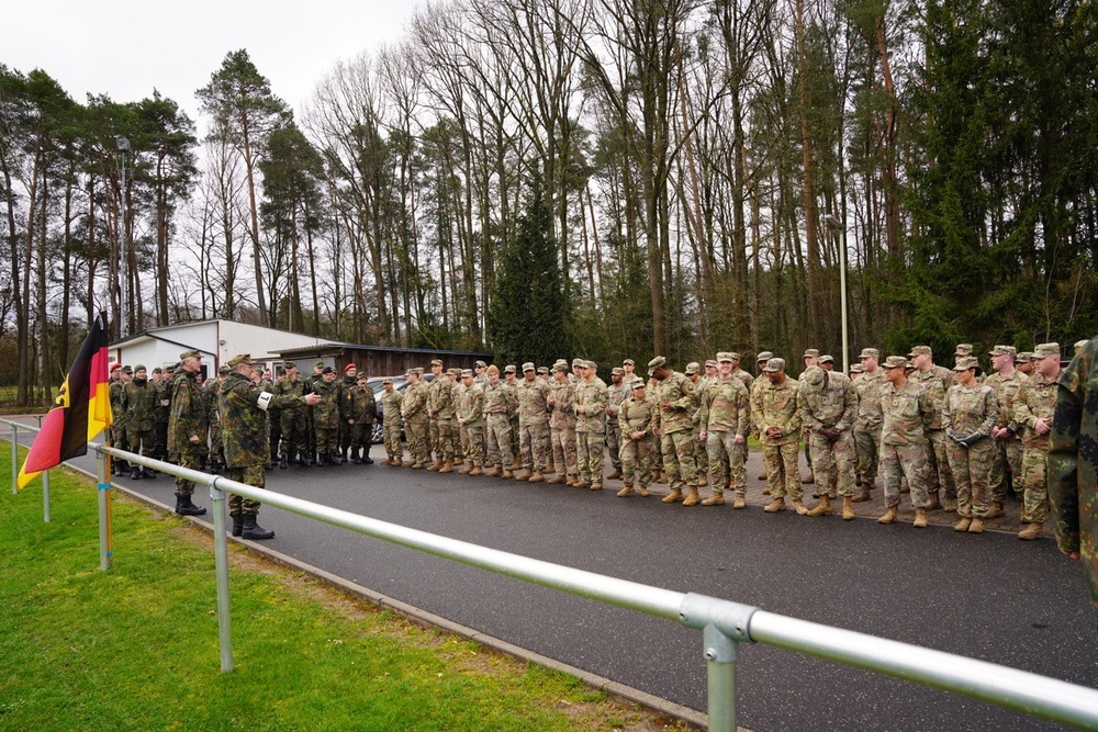 US, German service members ruck for Freihung partnership